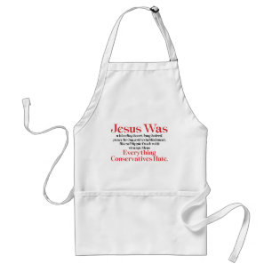 Avental Jesus Era um Liberal de Coração Sangrando - Anti G