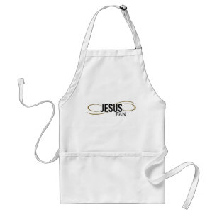 Avental Jesus Fan com Cozinhar de espiral Apron
