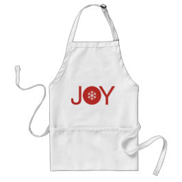 Avental Joy Christmas Apron