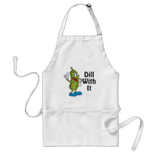Avental Junte-Se Com Ele - Pickle Pun Apron