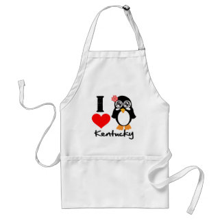 Avental Kentucky Penguin - I Love Kentucky