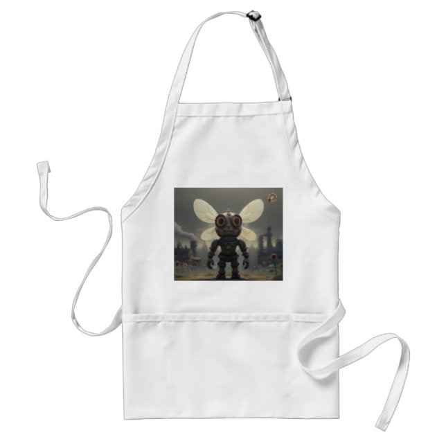 Avental Keukenschort Steampunk Bee Bob's Bees (Frente)