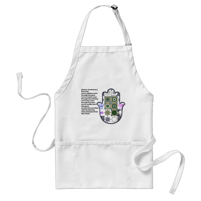 Avental Khamsa Hand Apron 1 Renter (Frente)