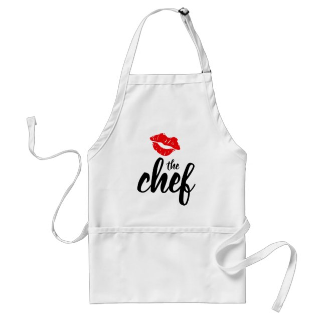 Avental Kiss O Chef Apron (Frente)