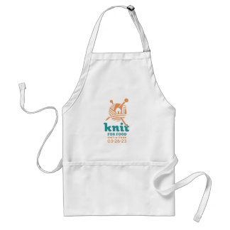 Avental Knit para Comida Apron