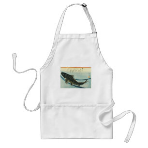 Avental Koi (Carp) - Impressão de Peixe Japonês de Hiroshi
