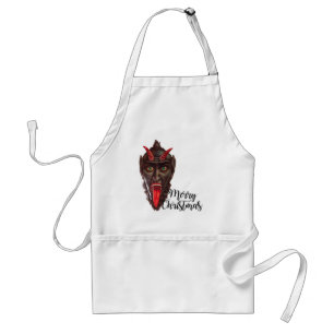 Avental krampus feliz natal