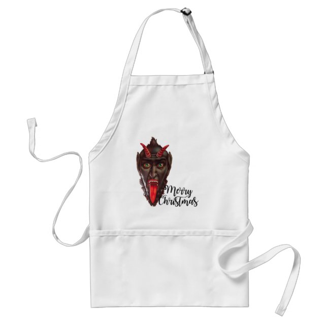 Avental krampus feliz natal (Frente)