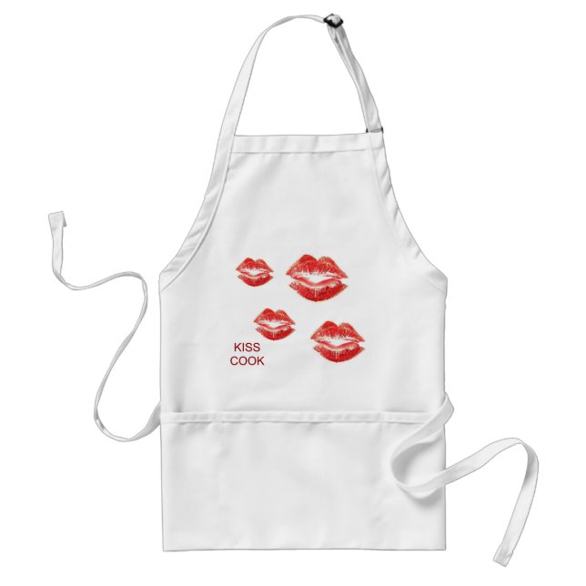 AVENTAL LÁBIOS LÁBIOS LÁBIOS-BEIJA COOK APRON (Frente)