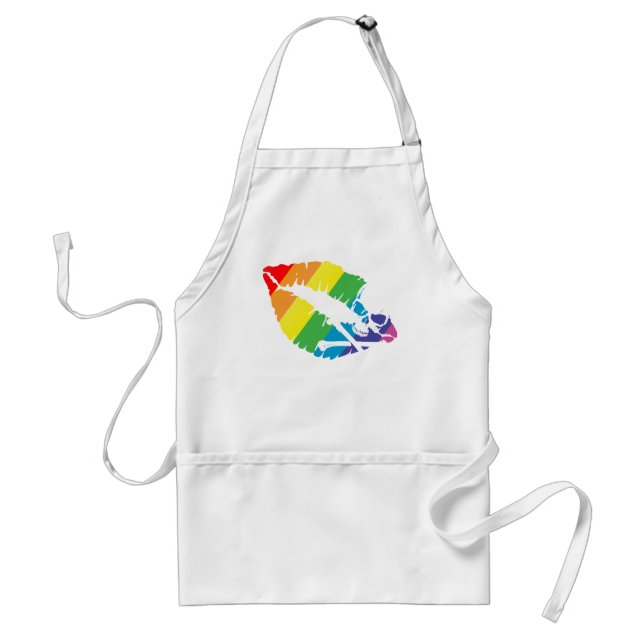 Avental lábios venenosos (Frente)