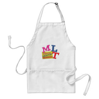 AVENTAL LABORATÓRIO MLT WHIMSICAL FUN ACRONYM LETTERS