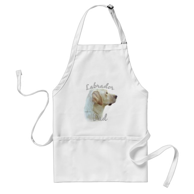 Avental Labrador Retriever (amarelo) Pai 2 (Frente)