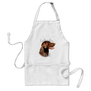 Avental Labrador Retriever (chocolate) Pai 2
