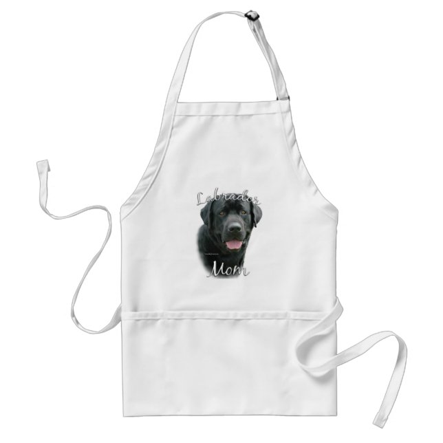 Avental Labrador Retriever (preto) Mãe 2 (Frente)