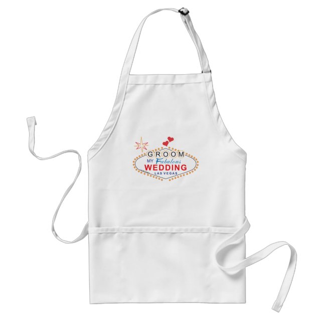 Avental Las Vegas Groom (Frente)