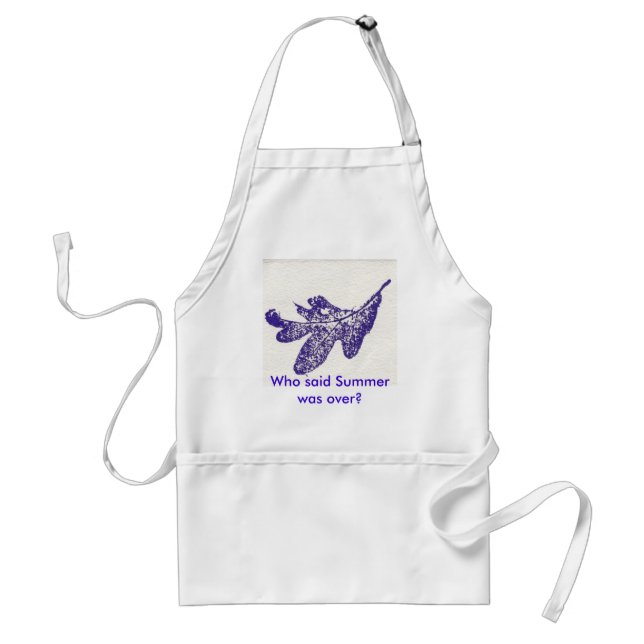 Avental Leaf Nature Impressão Apron (Frente)