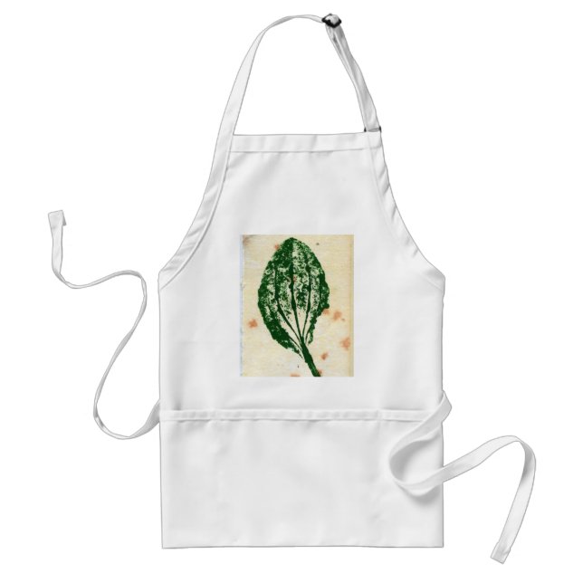 Avental Leaf Nature Impressão Apron (Frente)