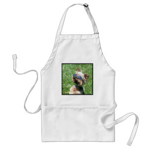 Avental legal do yorkshire terrier