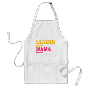 Avental Lendária Mamãe Vintage Dia das Mães