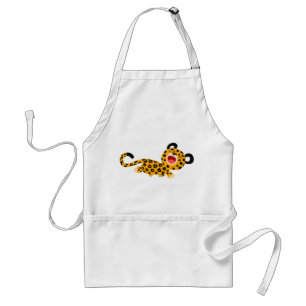 Avental Leopard Apron, um desenho animado