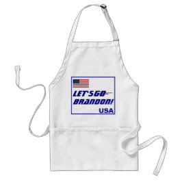 Avental Let's go Brandon! Adult Apron
