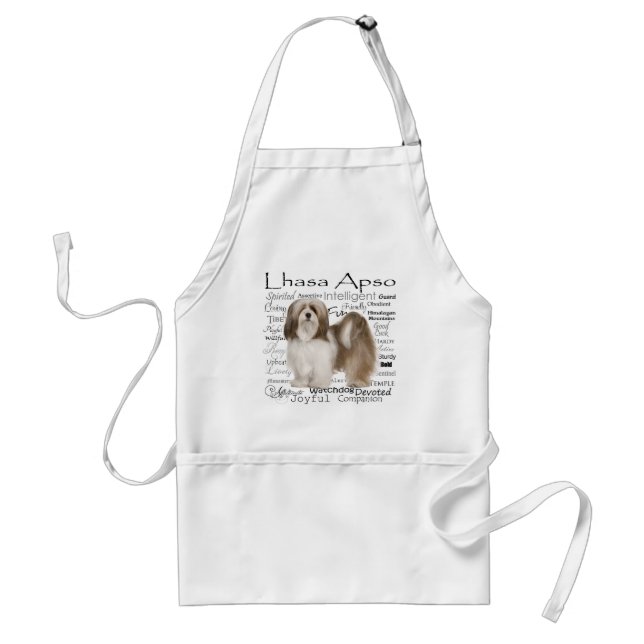 Avental Lhasa Apso Apron (Frente)
