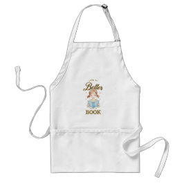 Avental Life is Better with a Book Apron