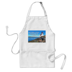 Avental Lighthouse Maine Cozinhar Apron