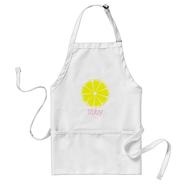 Avental Limonada Rosa Personalizada Lemon Apron (Frente)
