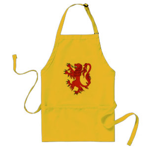 Avental Lion Rampant Gules