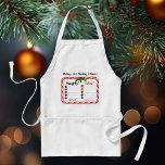 Avental Lista maliciosa ou legal<br><div class="desc">Uma lista de cheques para o Papai Noel. O Malvado recebe carvão. Os Nice têm coisas boas para comer do cozinheiro da cozinha! Os Papais noeis ajudam a acompanhar com uma armação de pémenta doce de cana, vermelho vivo e verde e bagas. Um presente engraçado perfeito para sua festa de...</div>