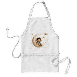 Avental Little Astronaut Kitchen Apron