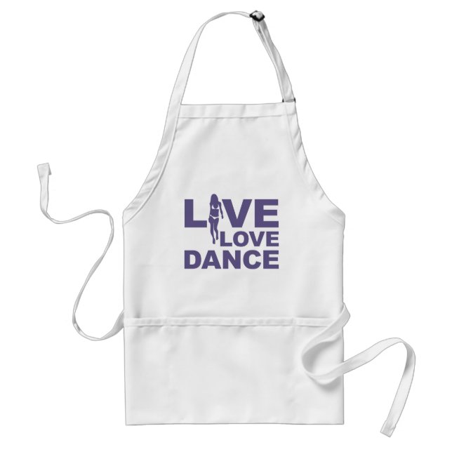 Avental Live Love Dance (Frente)