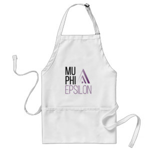 Avental Logotipo da Mu Phi Epsilon