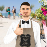 Avental Longo 7 palavras para um Casamento longo e feliz<br><div class="desc">7 palavras para um Casamento longo e feliz</div>