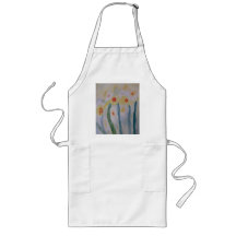 Abstrato Daffodils Apron