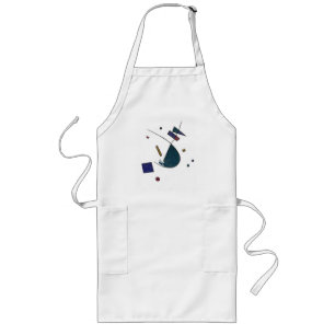 Avental Longo Abstrato Verdi Apron