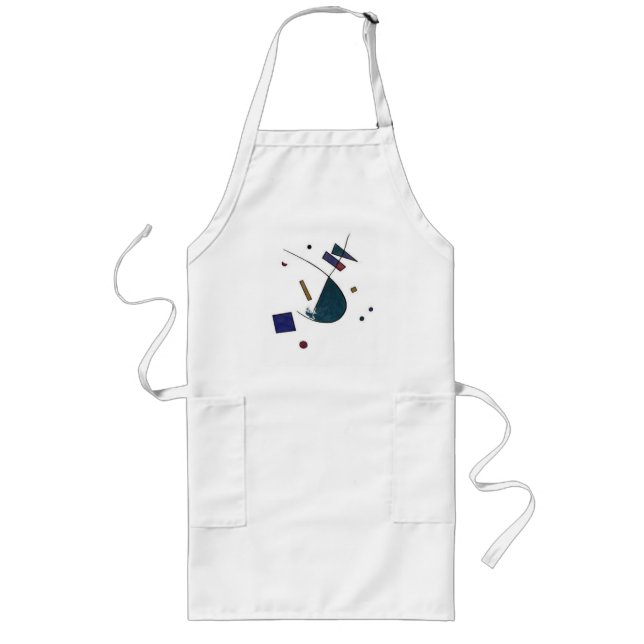 Avental Longo Abstrato Verdi Apron (Frente)