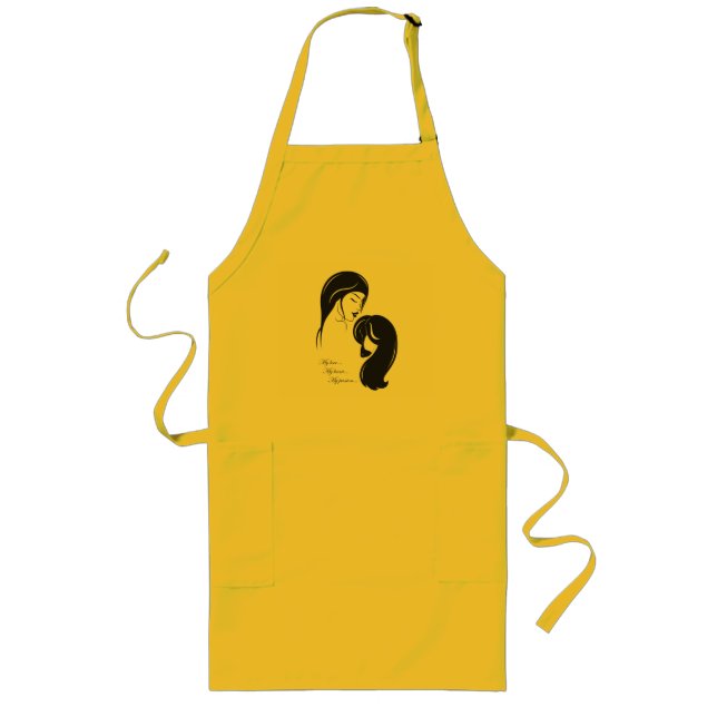 Avental Longo Afghan Hound Apron (Frente)