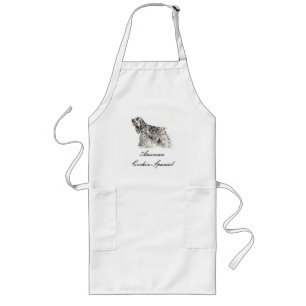 Avental Longo American Cocker Spaniel Apron