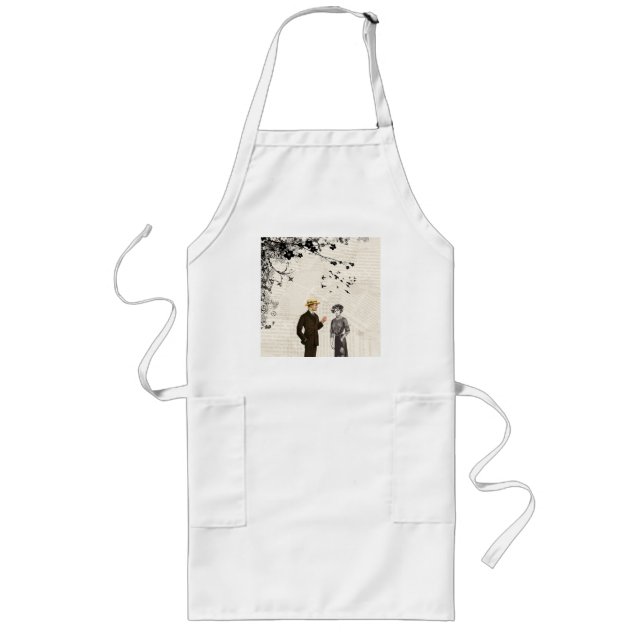 Avental Longo Amor venoso (Frente)