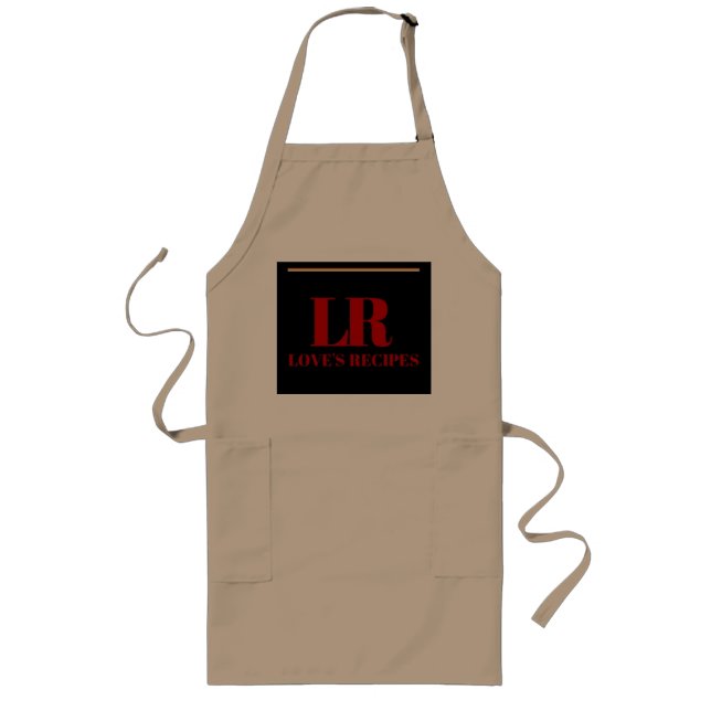 Avental Longo Apaixonado é Designer Apron (Frente)