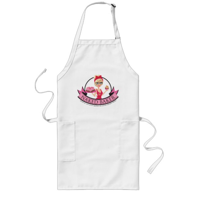 Avental Longo Apanhado pelo Love Baker Apron (Frente)