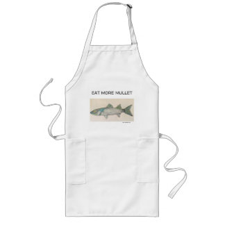 Avental Longo Apron Come Mais Mullet, Peixe Mínimo Limpo Apron