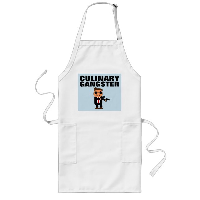 AVENTAL LONGO APRON DE GANGSTER CULINÁRIO (Frente)