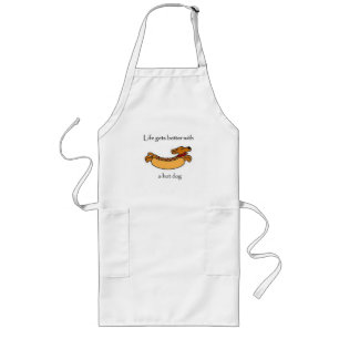 Avental Longo Apron do Hotdog