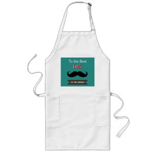 Avental Longo Apron - Melhor Pai do Mundo