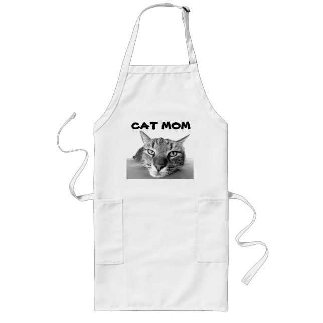 Avental Longo Apron MOM CAT (Frente)