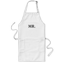 APRON-MR E SRA. BRIDE E GROOM