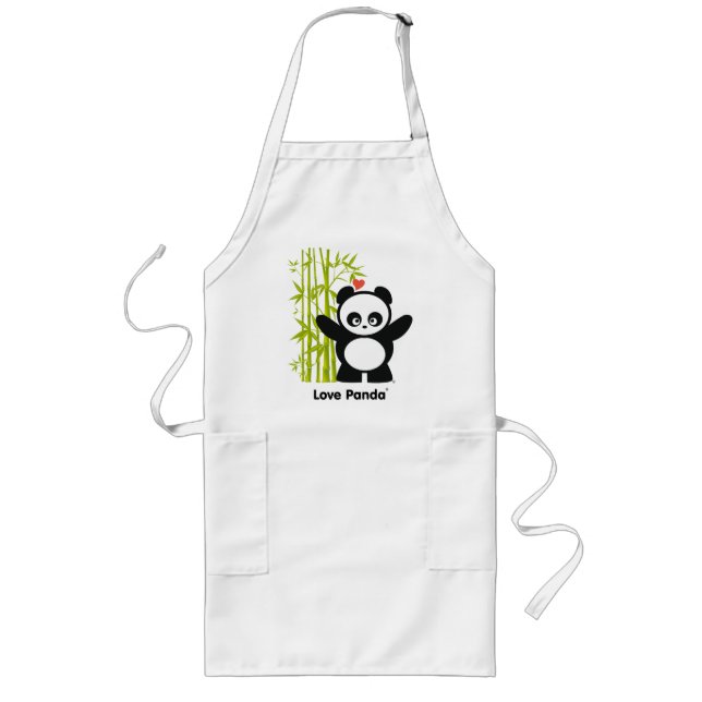 Avental Longo Apron Panda® (Frente)